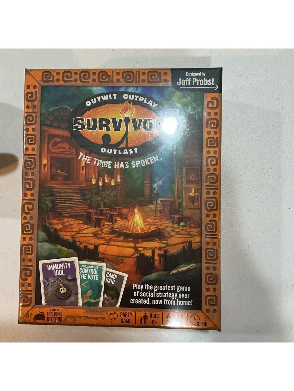 Survivor: the Tribe Has Spoken 3-6 Players - Ages 8+ - Sealed